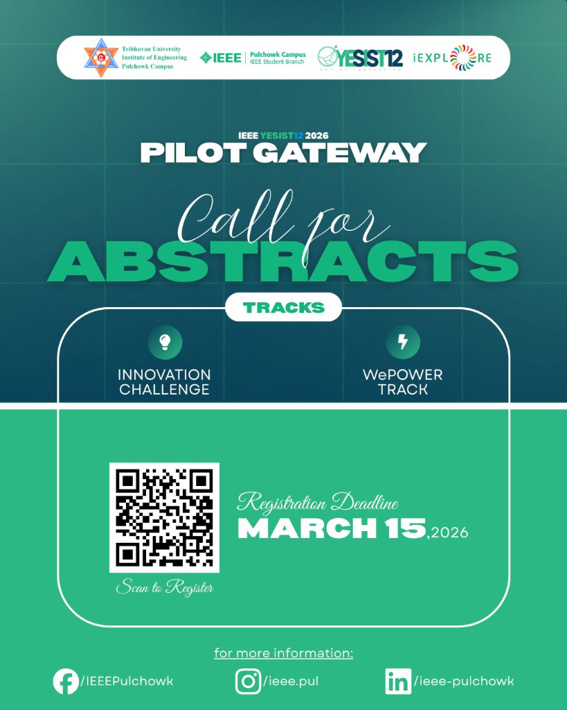 IEEE YESIST12 2026 | Pilot Gateway